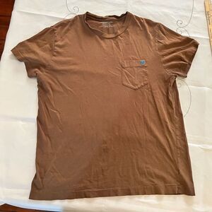 American Eagle Outfitters Medium Brown T-Shirt Short Sleeved